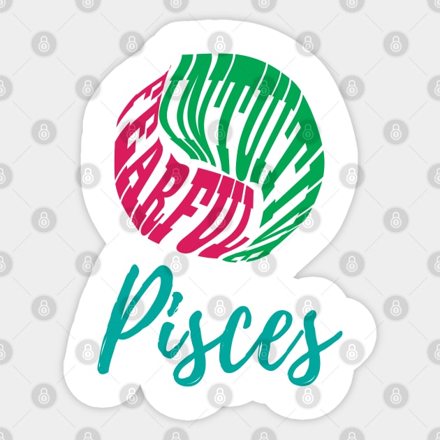 Pisces Sticker by epoliveira